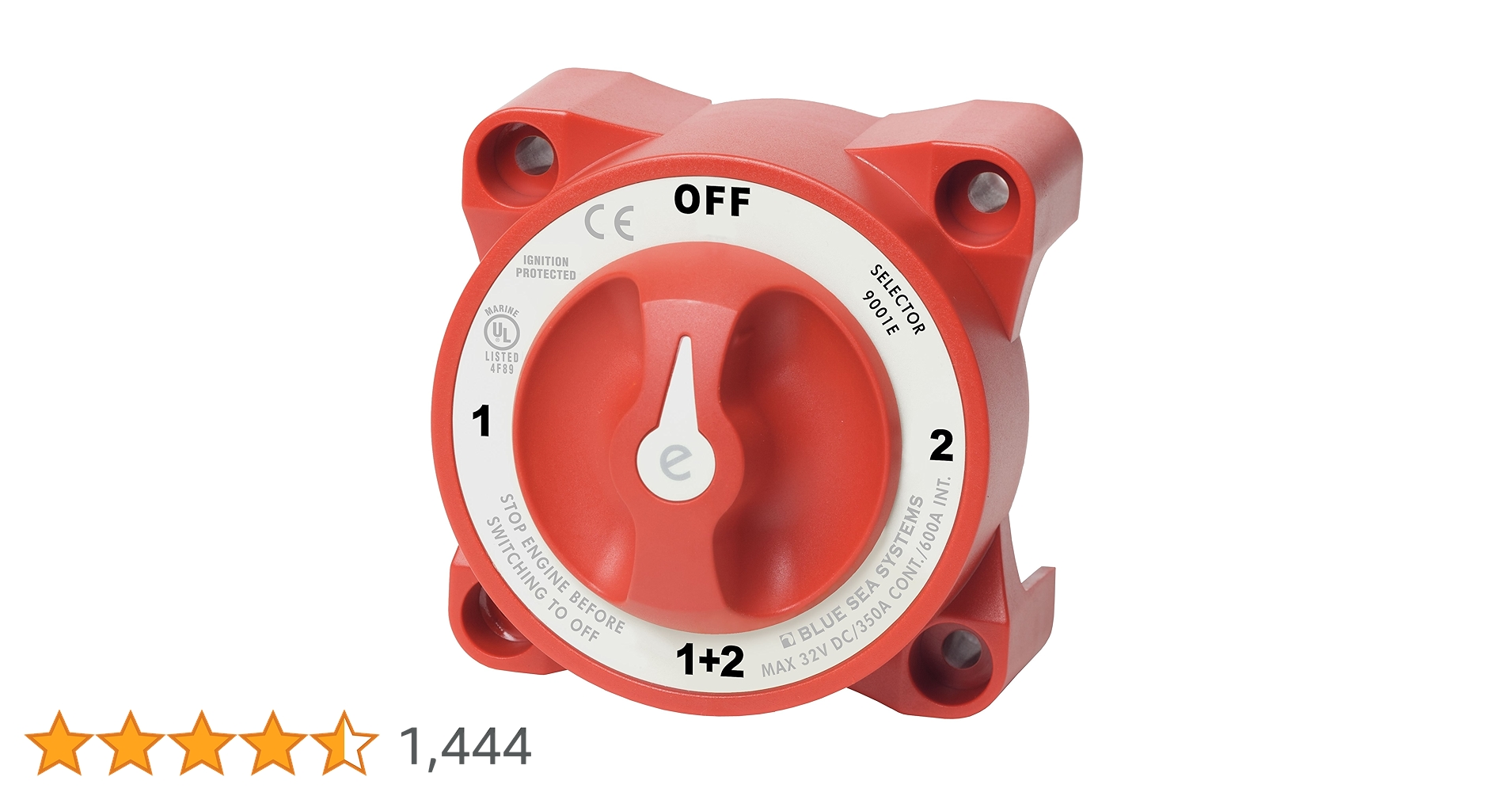 Amazon.co.jp: BLUE SEA （ブルーシー） バッテリースイッチ 4